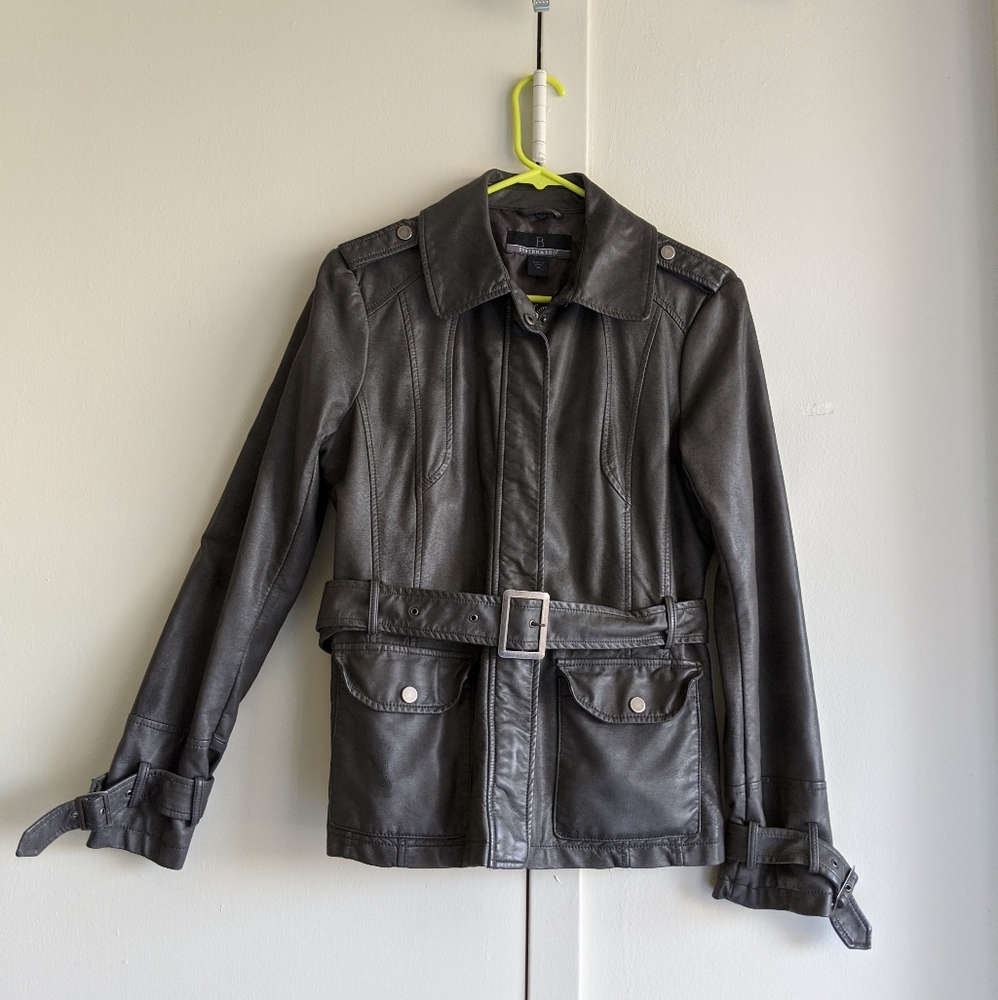 Jacket faux leather M